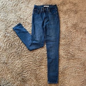 Levi high-waisted jeans